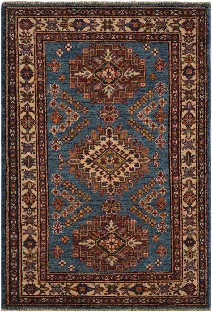 2' 10 x 4' 1 Hand Knotted Kazak Rug