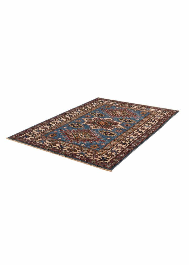 2' 10 x 4' Hand Knotted Kazak Rug