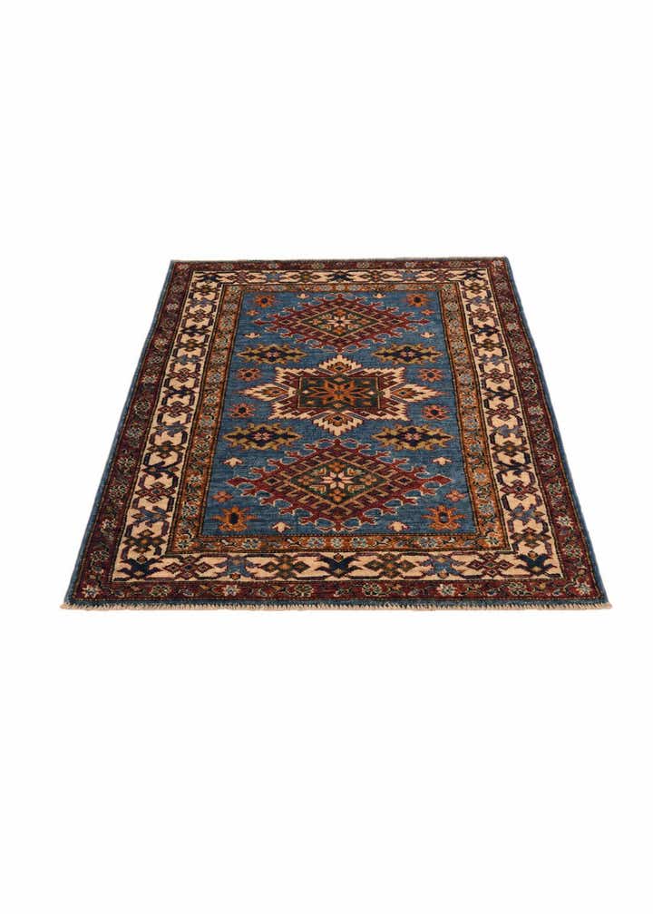 2' 10 x 4' Hand Knotted Kazak Rug