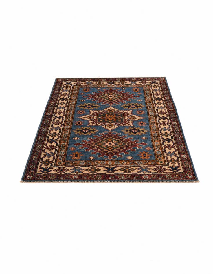 Detail image of 2' 10 x 4' Hand Knotted Kazak Rug
