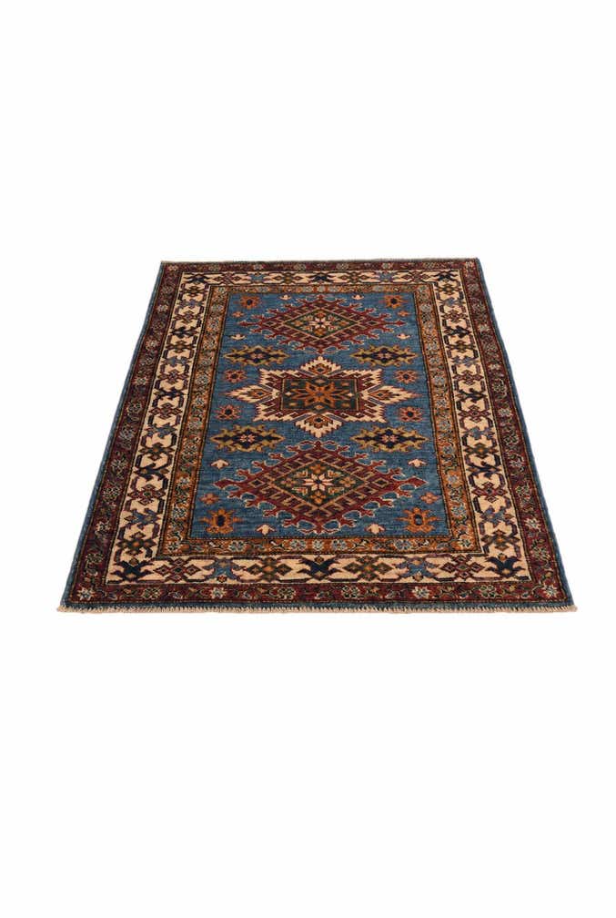 2' 10 x 4' Hand Knotted Kazak Rug