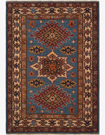 2' 10 x 4' Hand Knotted Kazak Rug