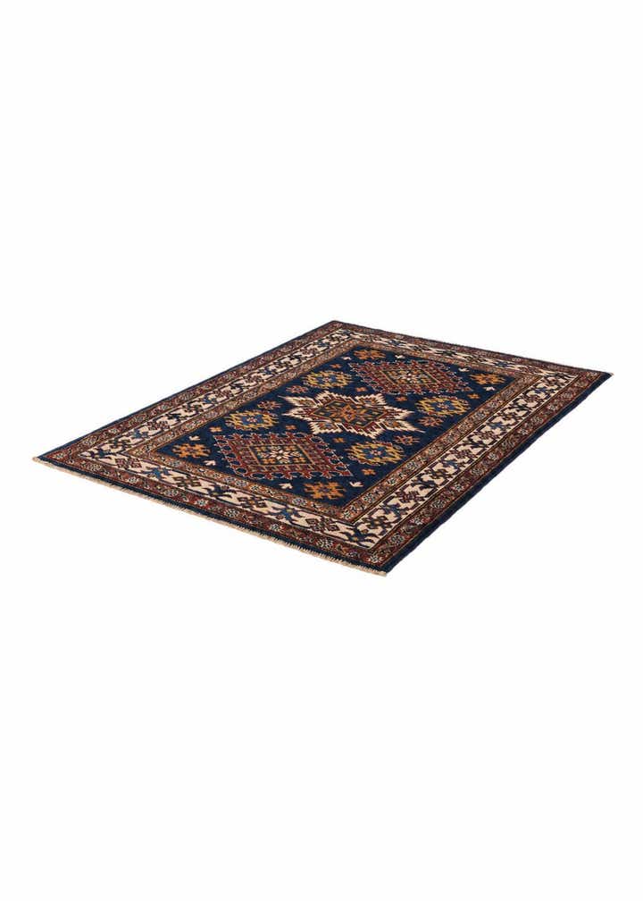3' x 4' 1 Hand Knotted Kazak Rug