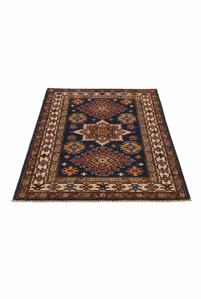 3' x 4' 1 Hand Knotted Kazak Rug