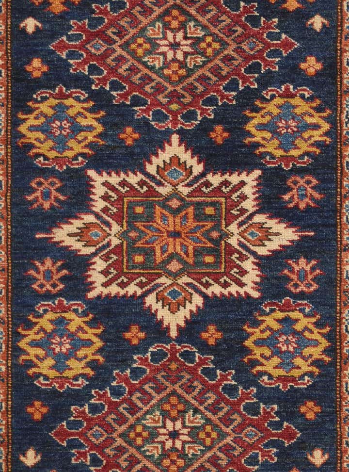 3' x 4' 1 Hand Knotted Kazak Rug