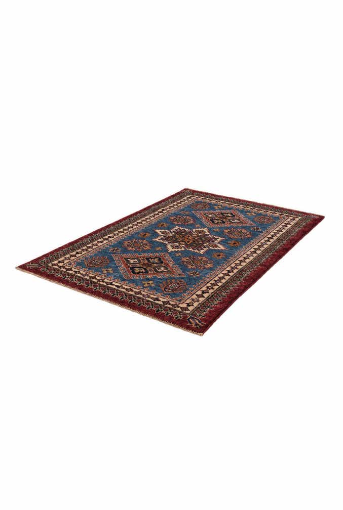 2' 10 x 4' 3 Hand Knotted Kazak Rug
