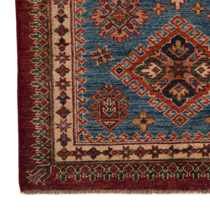 2' 10 x 4' 3 Hand Knotted Kazak Rug