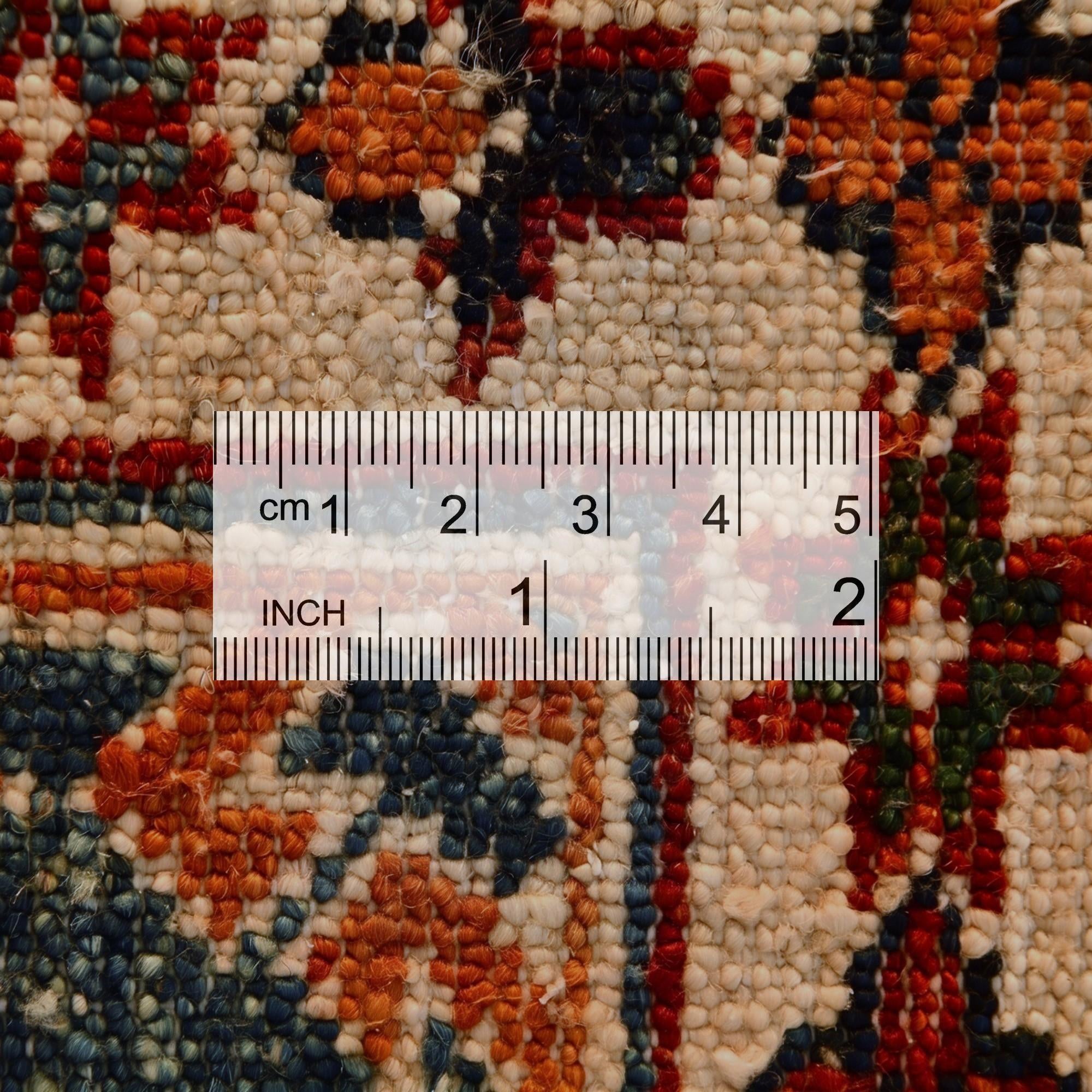 2' 10 x 4' 3 Hand Knotted Kazak Rug