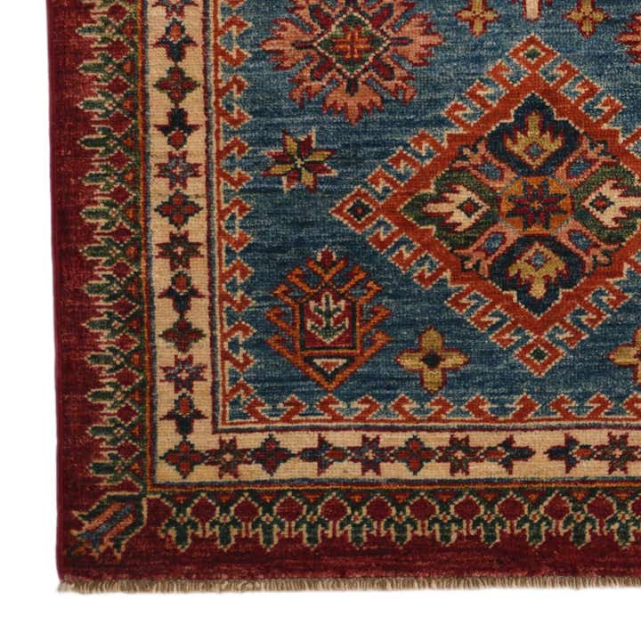2' 10 x 4' 3 Hand Knotted Kazak Rug