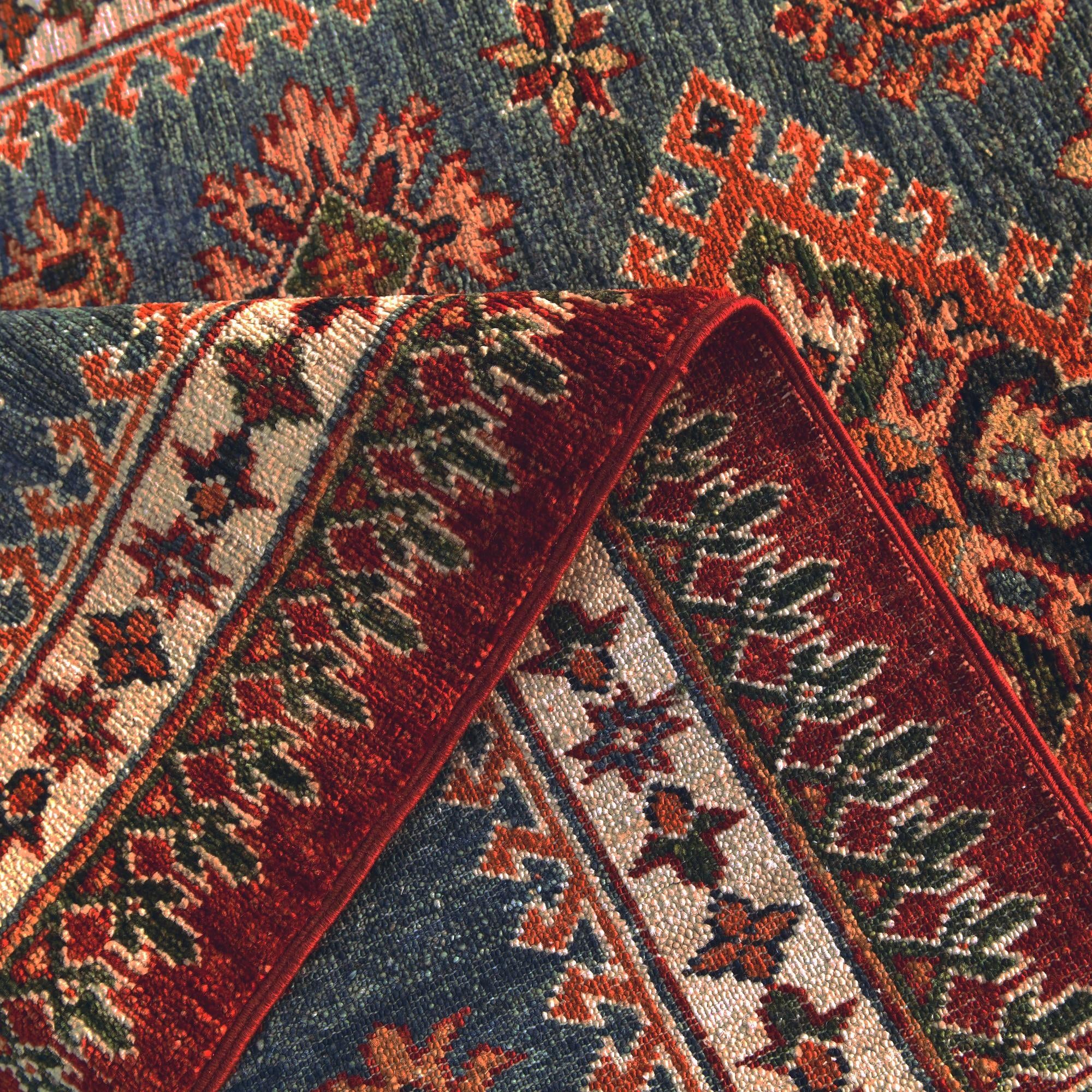 2' 10 x 4' 3 Hand Knotted Kazak Rug