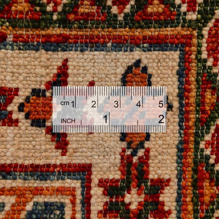 Detail image of 2' 10 x 4' 3 Hand Knotted Kazak Rug