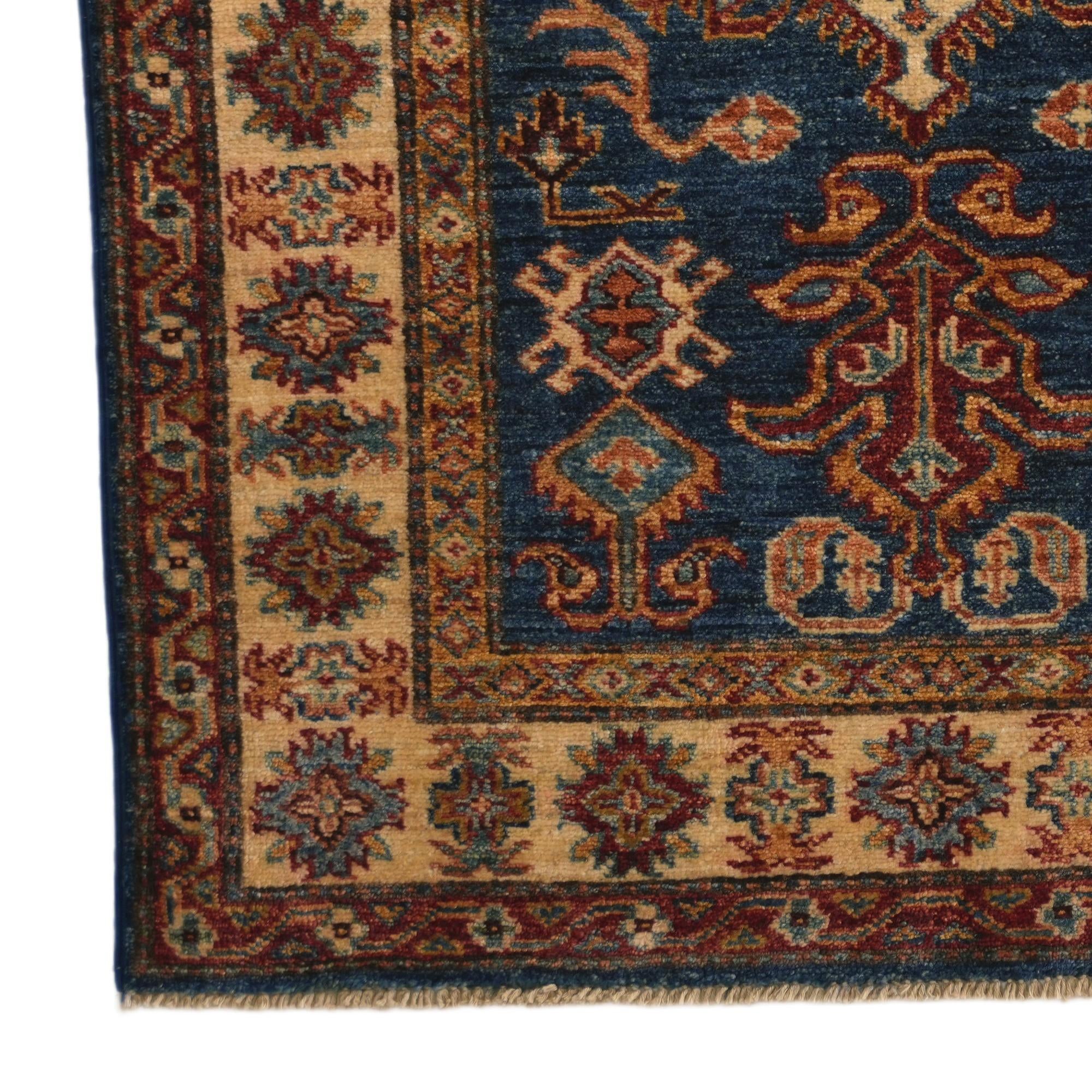 2' 9 x 3' 10 Hand Knotted Kazak Rug