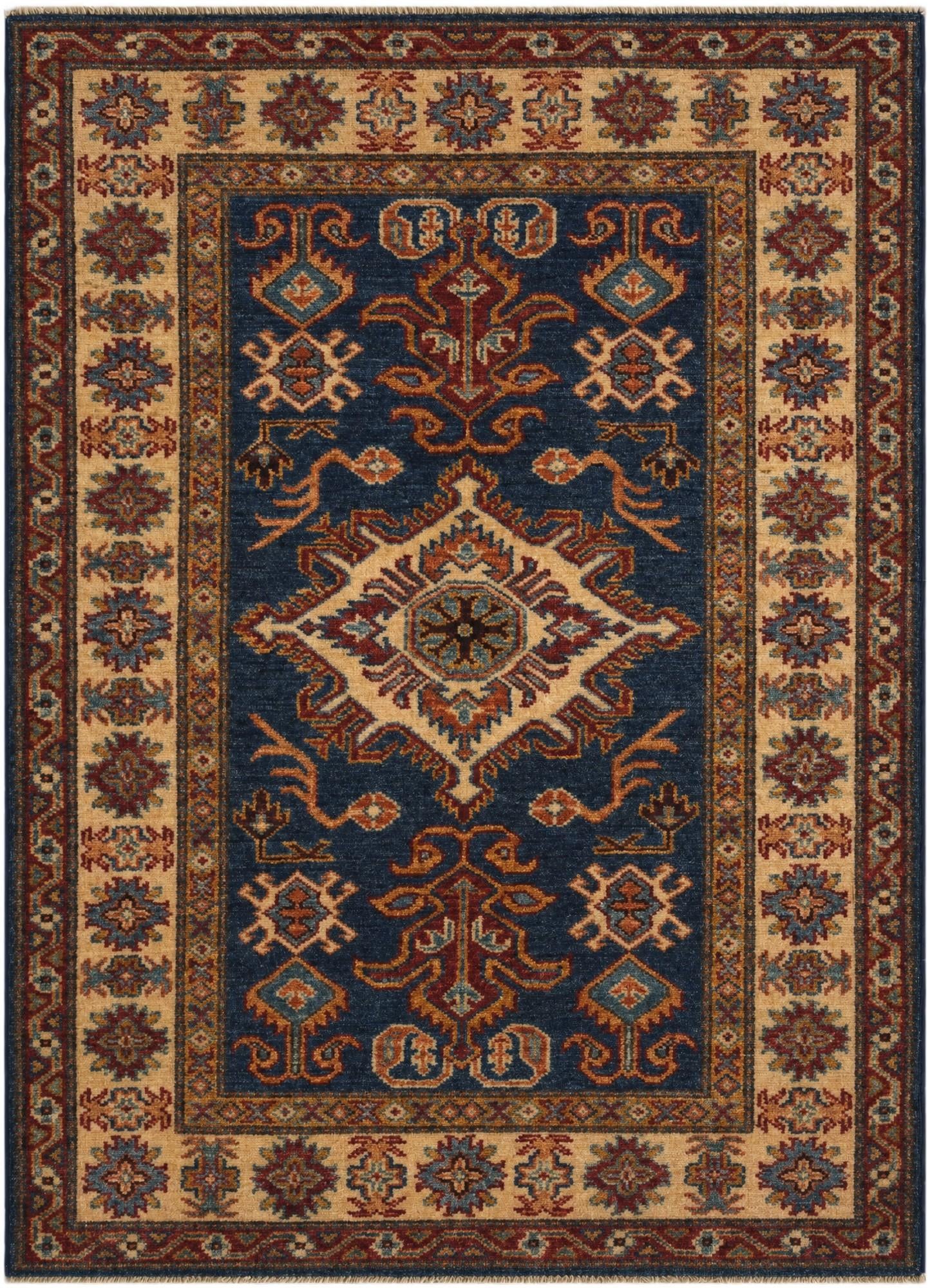 2' 9 x 3' 10 Hand Knotted Kazak Rug