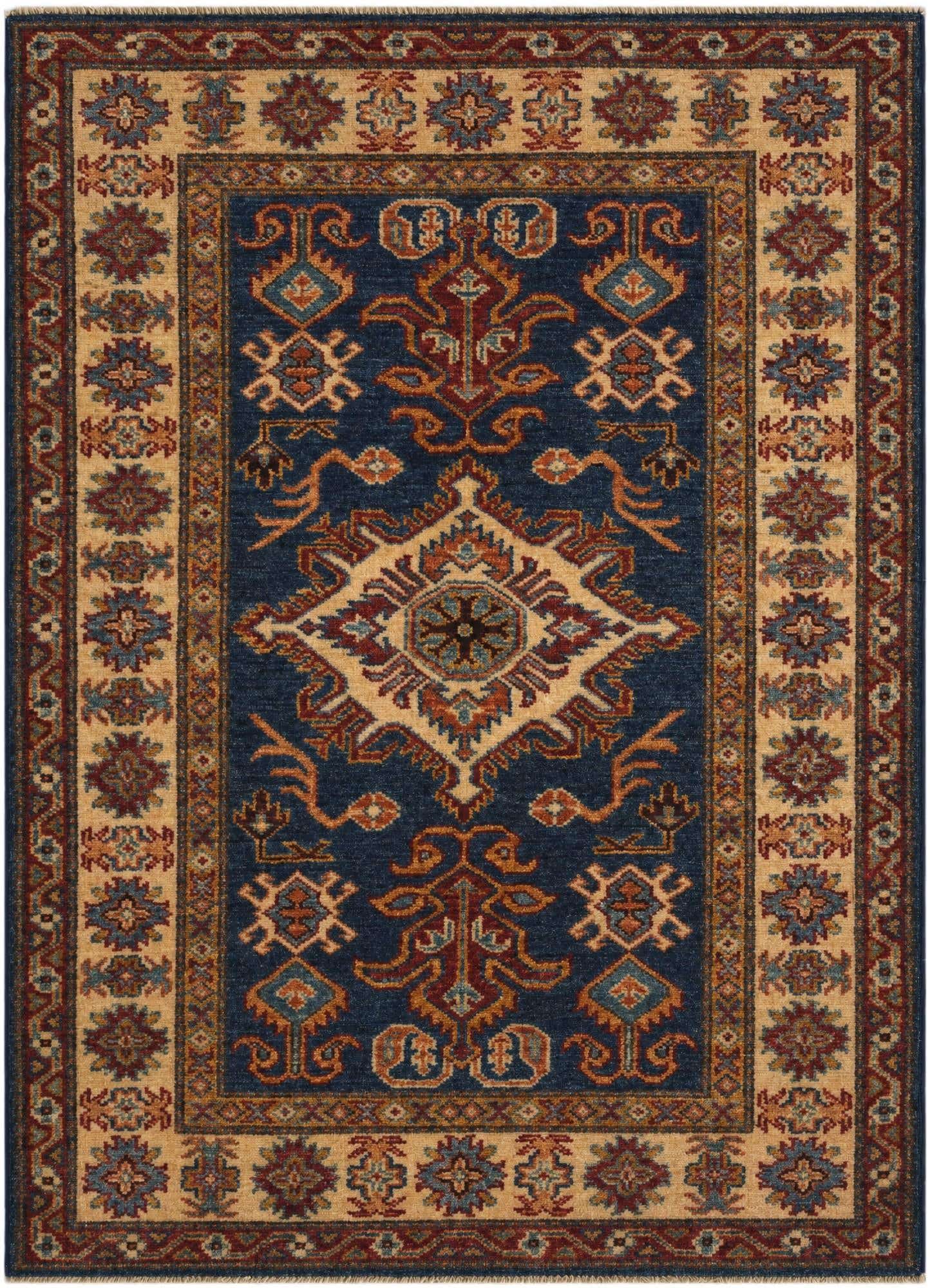 2' 9 x 3' 10 Hand Knotted Kazak Rug