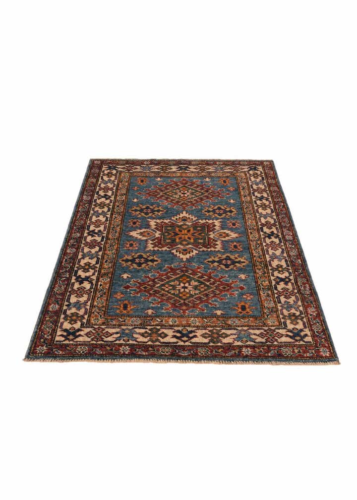 2' 9 x 4' 1 Hand Knotted Kazak Rug