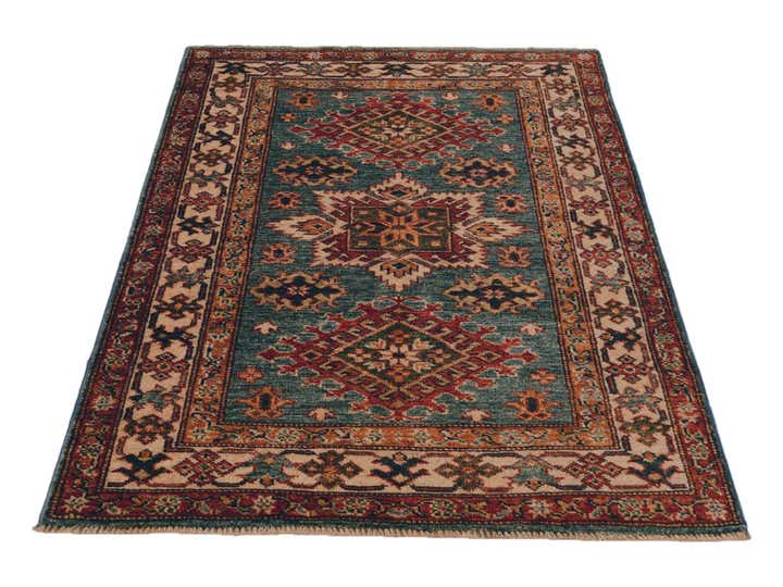 2' 9 x 4' 1 Hand Knotted Kazak Rug