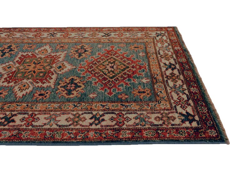 Detail image of 2' 9 x 4' 1 Hand Knotted Kazak Rug