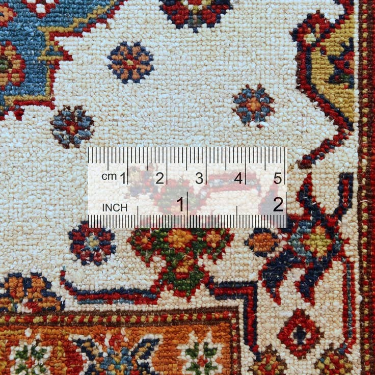 Detail image of 2' 9 x 4' 1 Hand Knotted Kazak Rug
