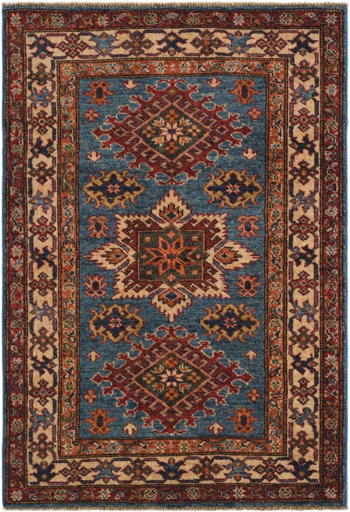 2' 9 x 4' 1 Hand Knotted Kazak Rug