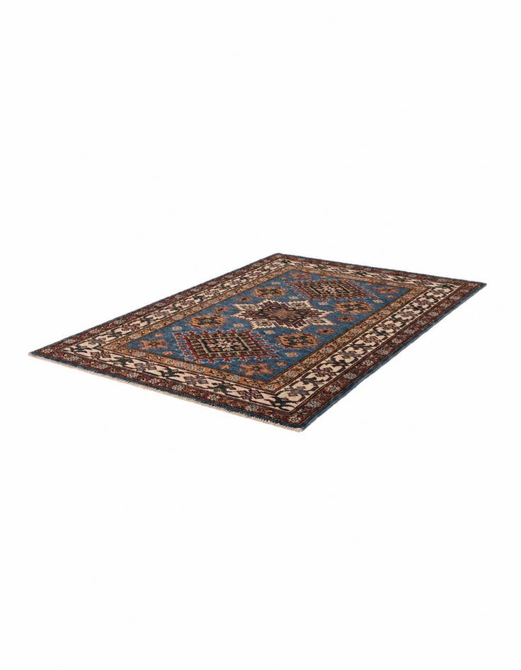 Detail image of 2' 10 x 4' 4 Hand Knotted Kazak Rug