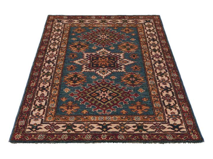2' 10 x 4' 4 Hand Knotted Kazak Rug
