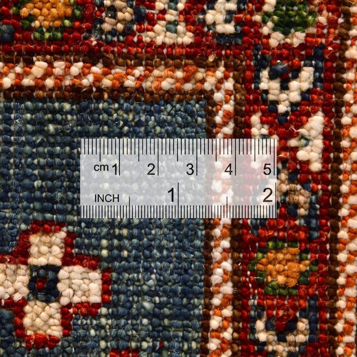Detail image of 2' 8 x 4' 2 Hand Knotted Kazak Rug