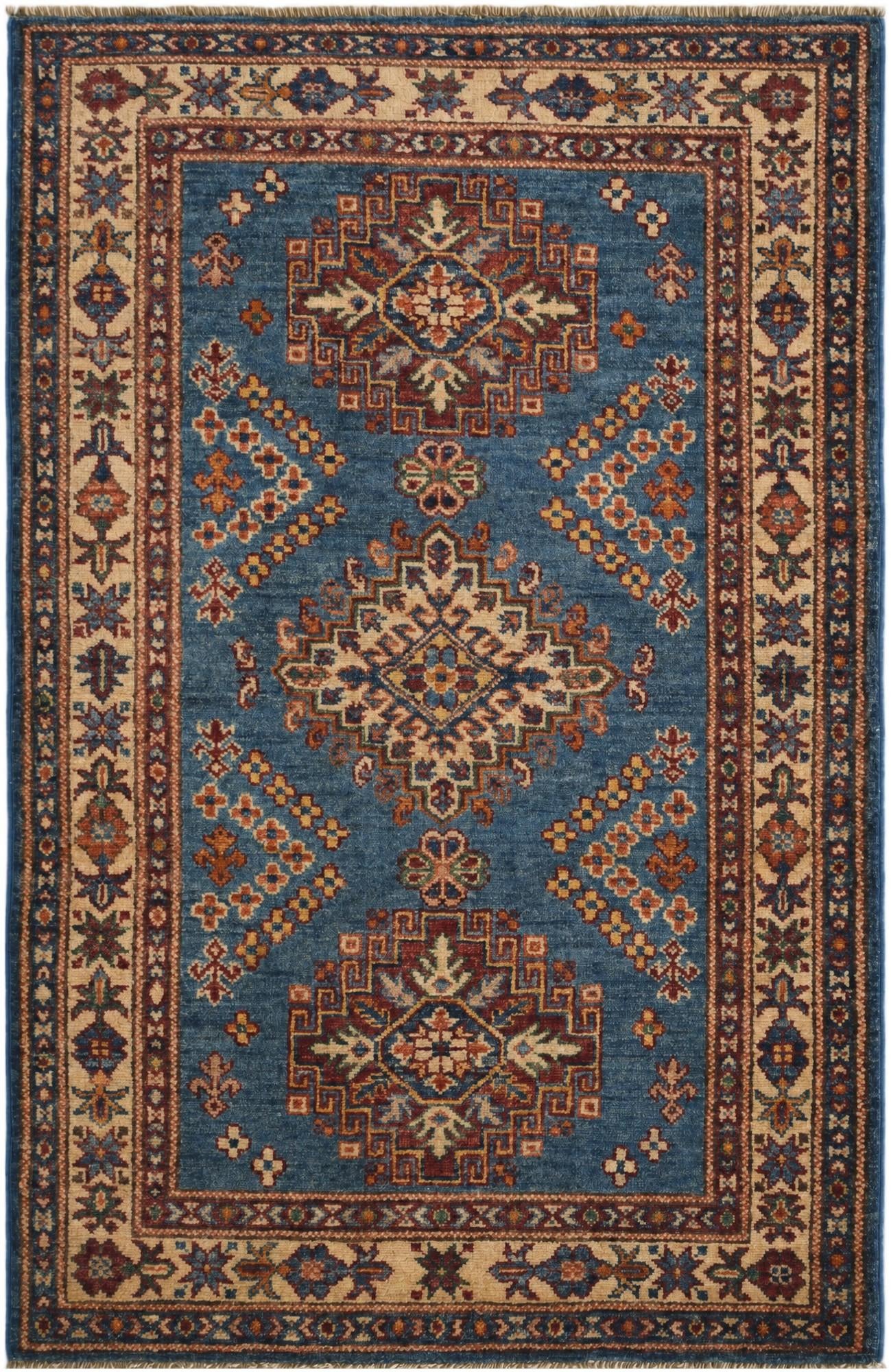 2' 8 x 4' 2 Hand Knotted Kazak Rug