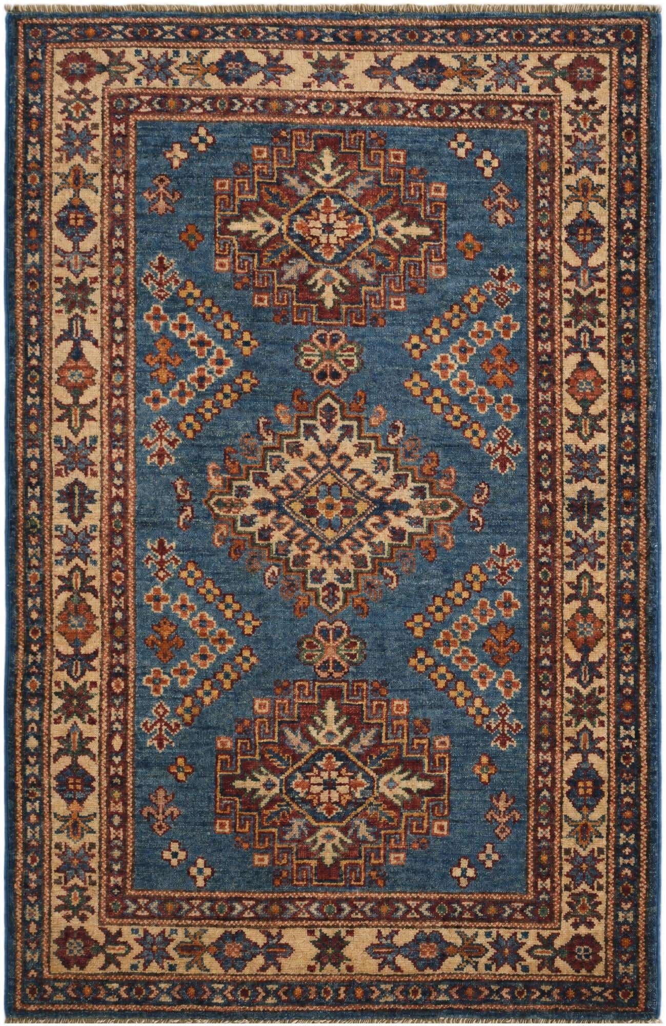 2' 8 x 4' 2 Hand Knotted Kazak Rug