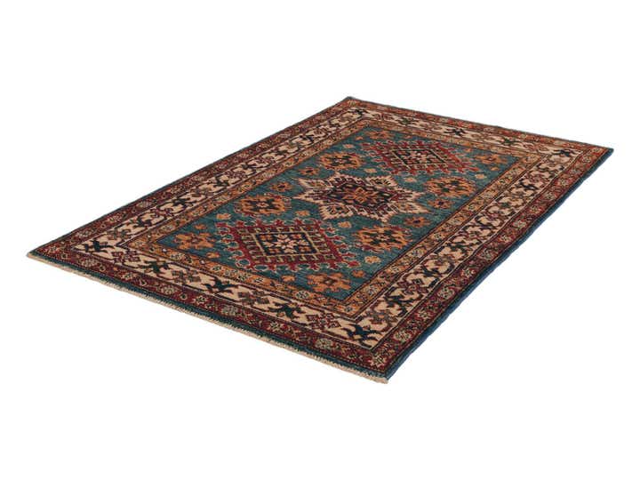 2' 10 x 4' 5 Hand Knotted Kazak Rug