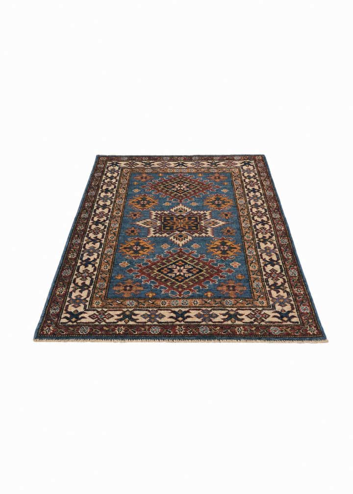 2' 10 x 4' 5 Hand Knotted Kazak Rug