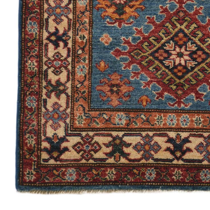 Detail image of 2' 10 x 4' 5 Hand Knotted Kazak Rug