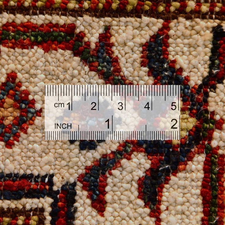 Detail image of 2' 10 x 4' 5 Hand Knotted Kazak Rug