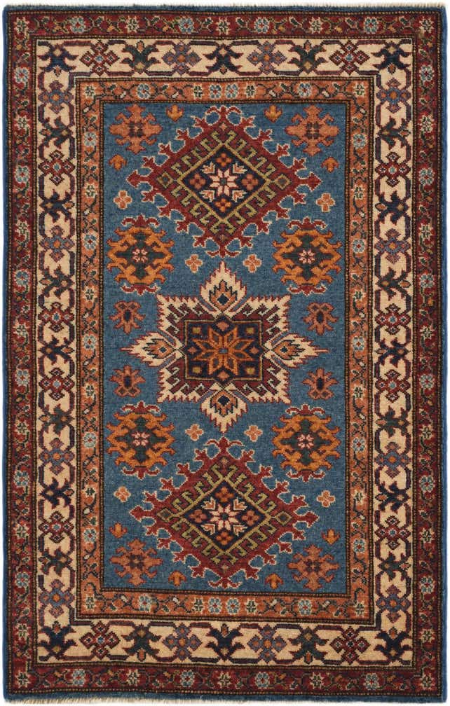 2' 10 x 4' 5 Hand Knotted Kazak Rug