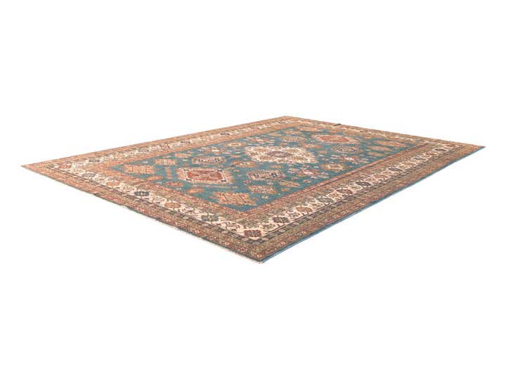 6' 11 x 9' 5 Hand Knotted Kazak Rug