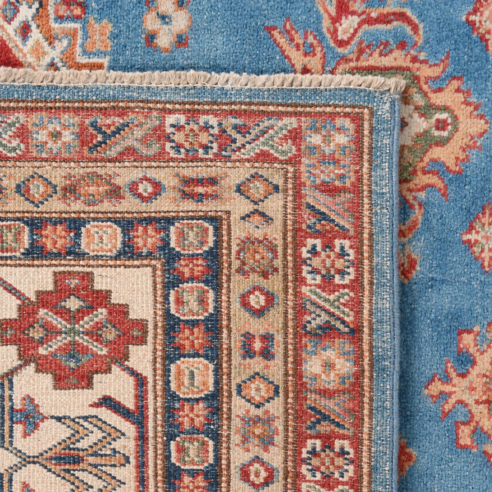 210cm x 290cm Hand Knotted Kazak Rug