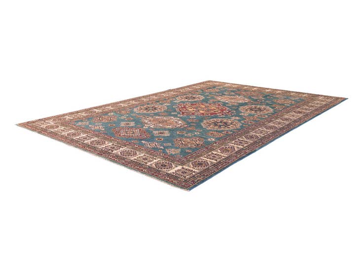Detail image of 6' 9 x 10' Hand Knotted Kazak Rug