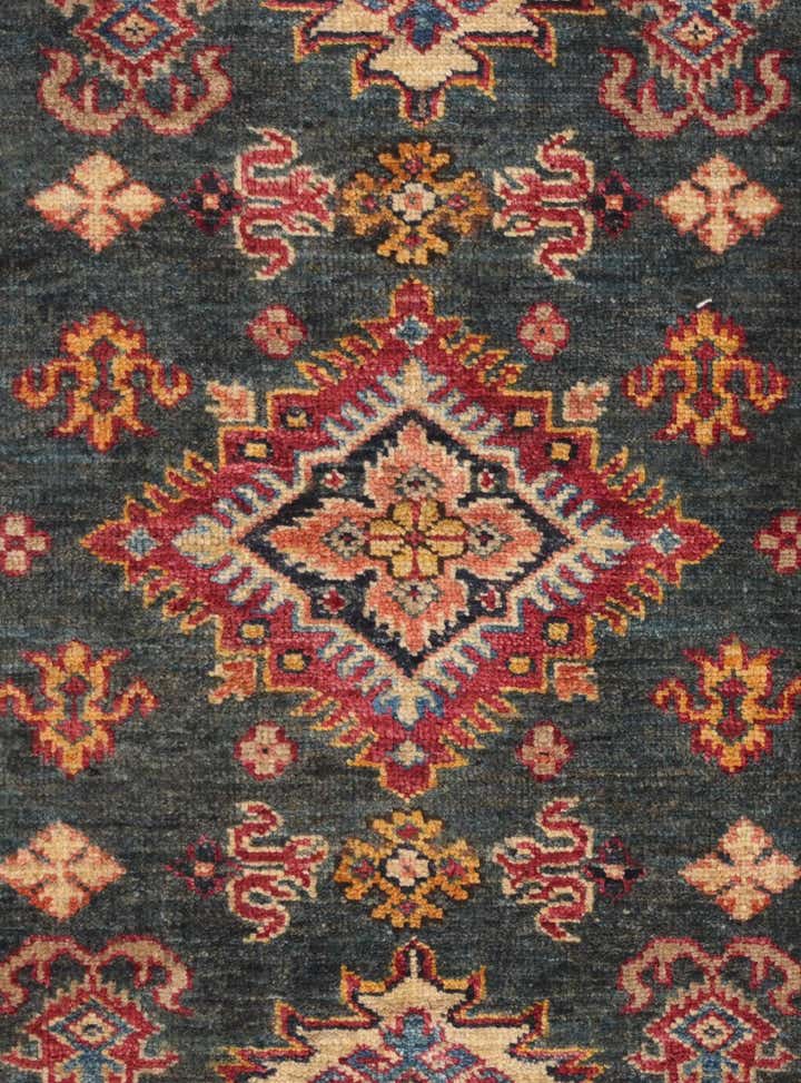 2' 11 x 4' 2 Hand Knotted Kazak Rug