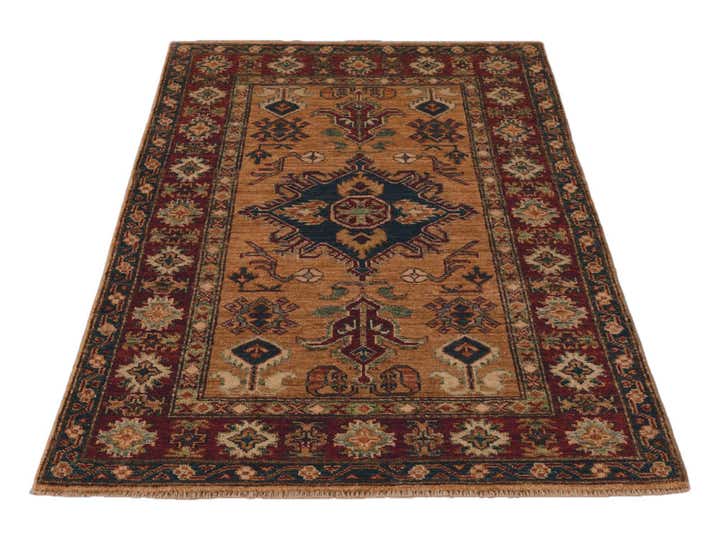 2' 8 x 4' 1 Hand Knotted Kazak Rug