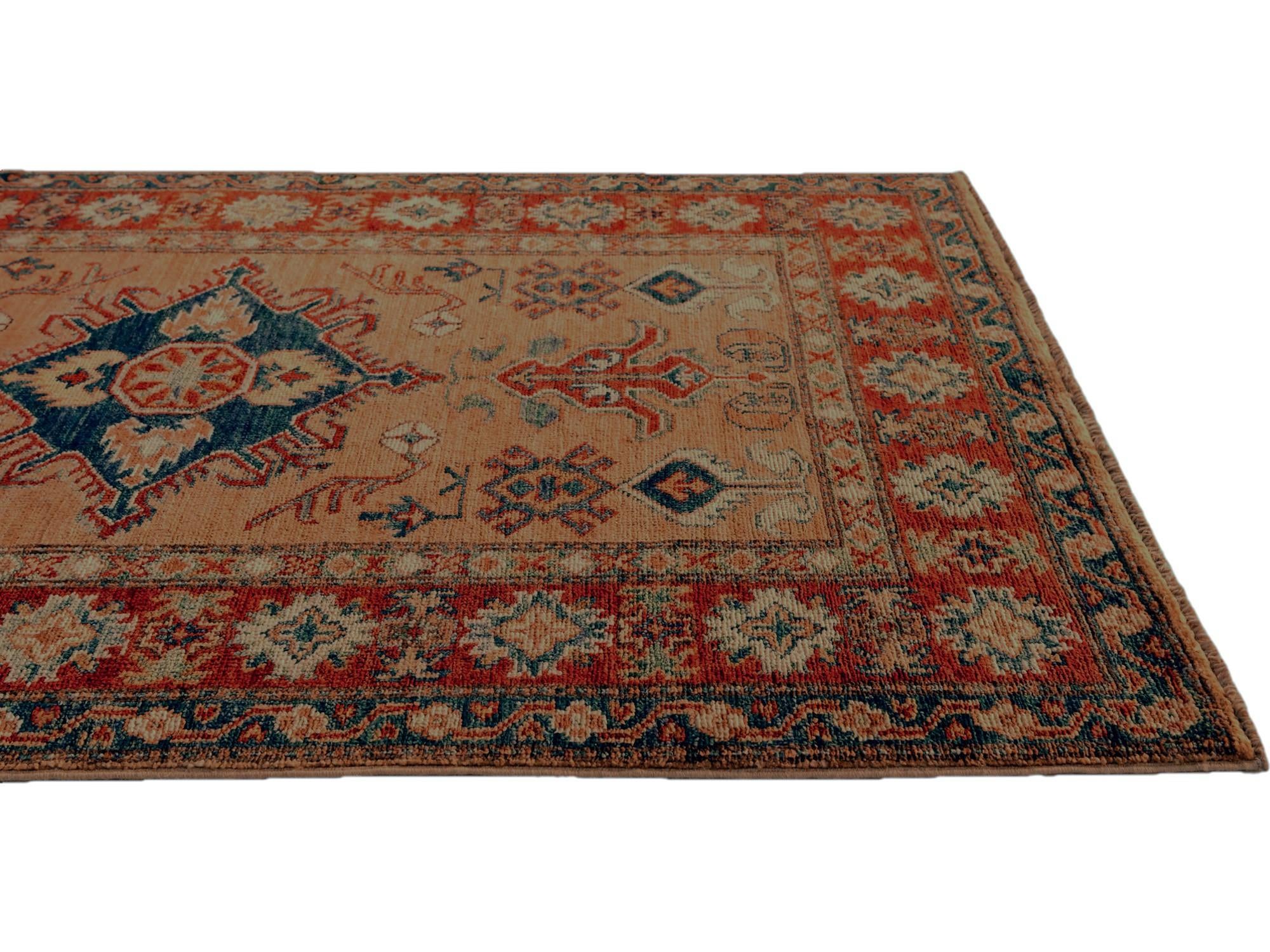 2' 8 x 4' 1 Hand Knotted Kazak Rug