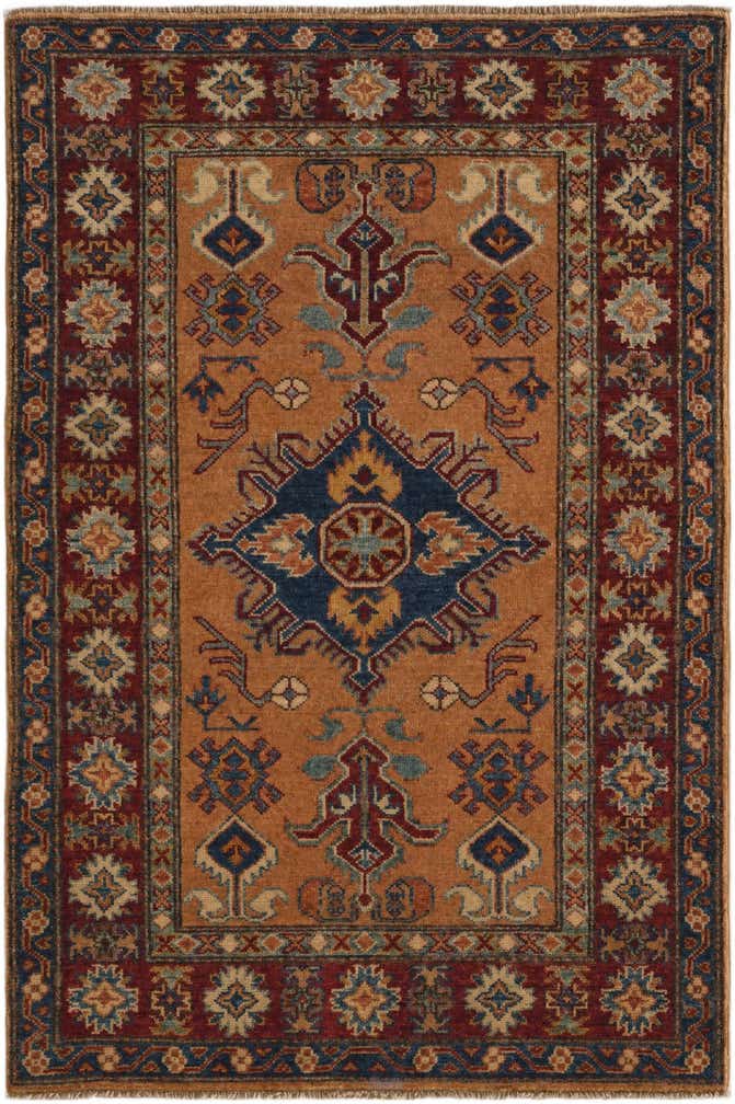 2' 8 x 4' 1 Hand Knotted Kazak Rug