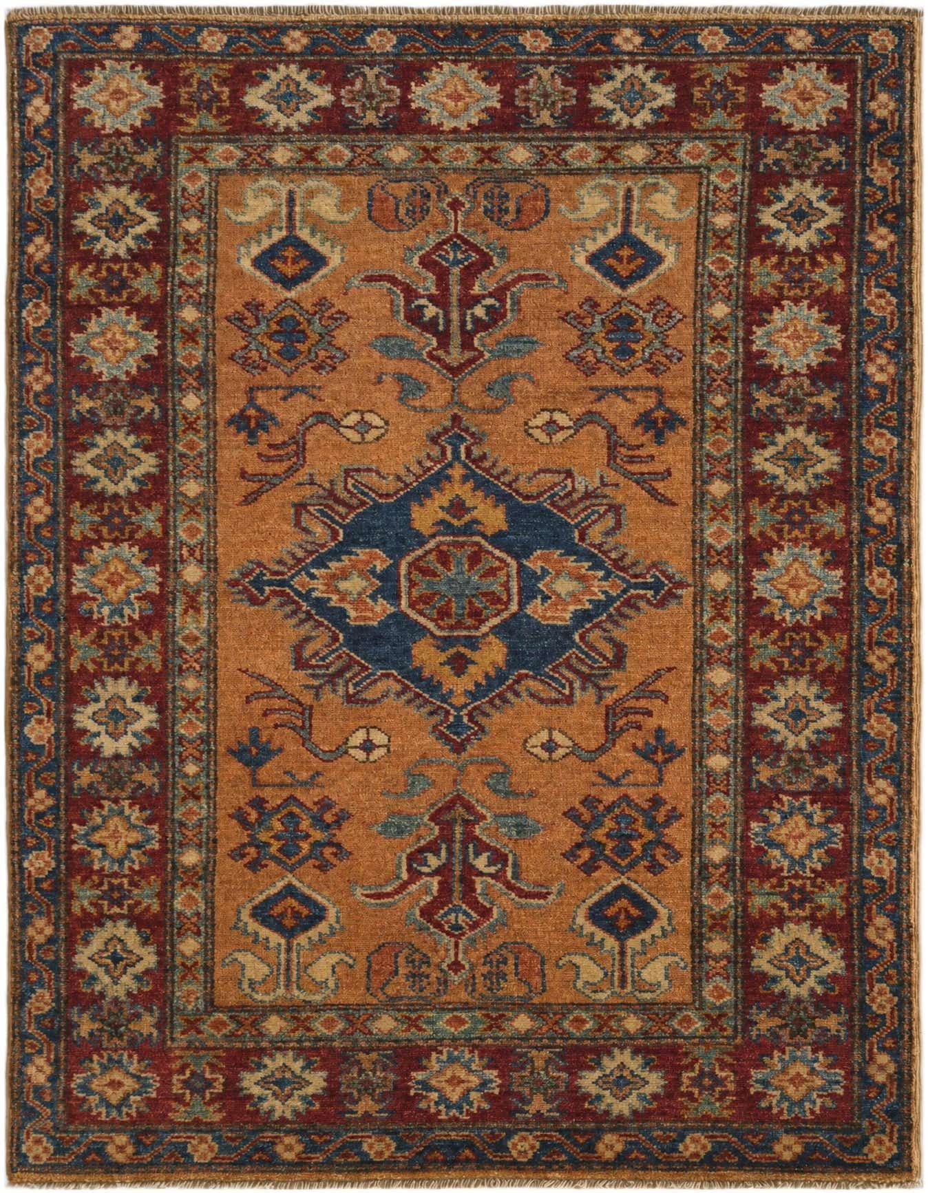 2' 9 x 4' 1 Hand Knotted Kazak Rug