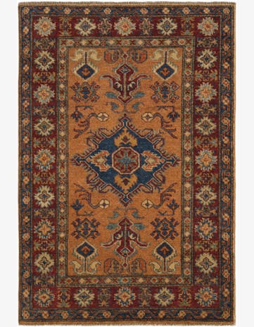 2' 9 x 4' 1 Hand Knotted Kazak Rug