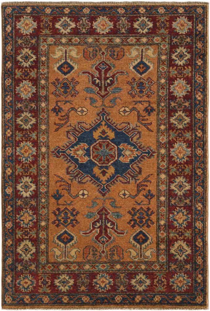 2' 9 x 4' 1 Hand Knotted Kazak Rug