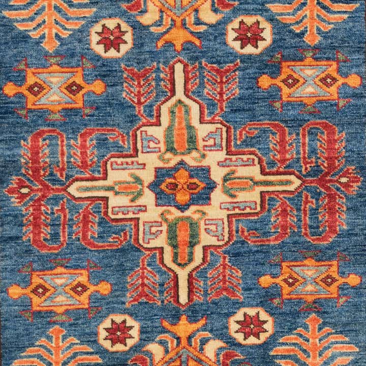 120cm x 175cm Handgeknüpft Kazak Teppich