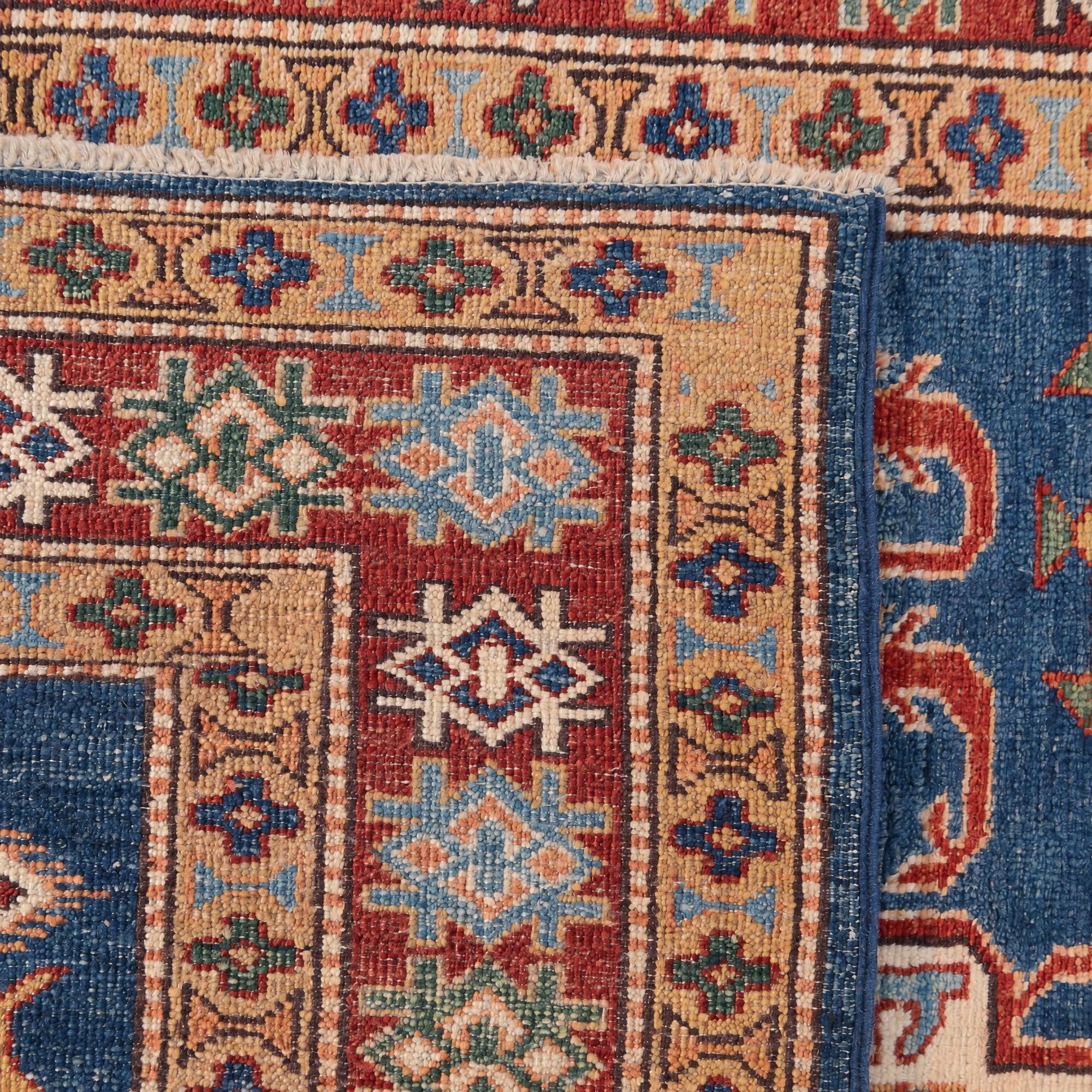 120cm x 175cm Hand Knotted Kazak Rug