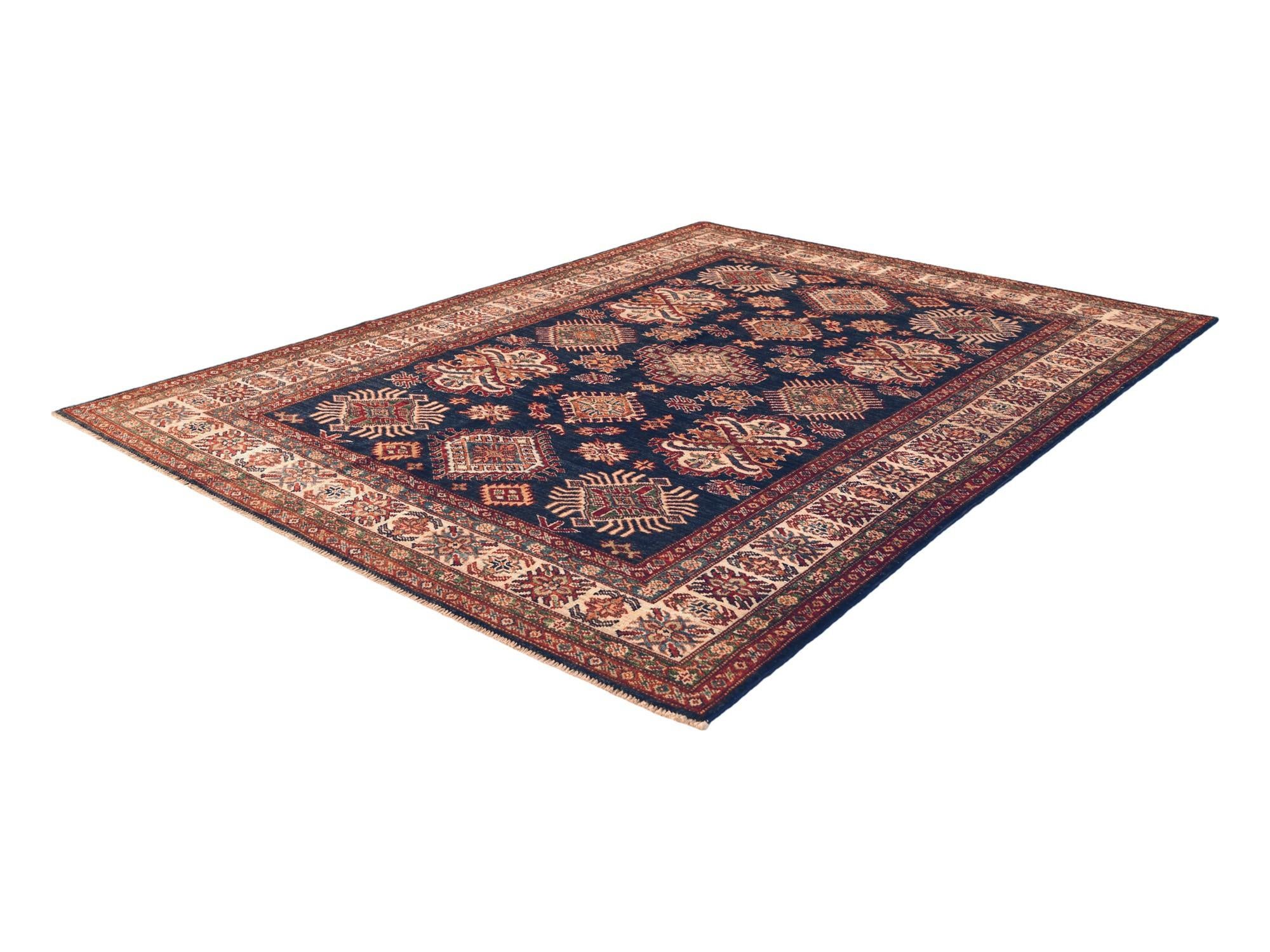 5' 1 x 6' 6 Hand Knotted Kazak Rug