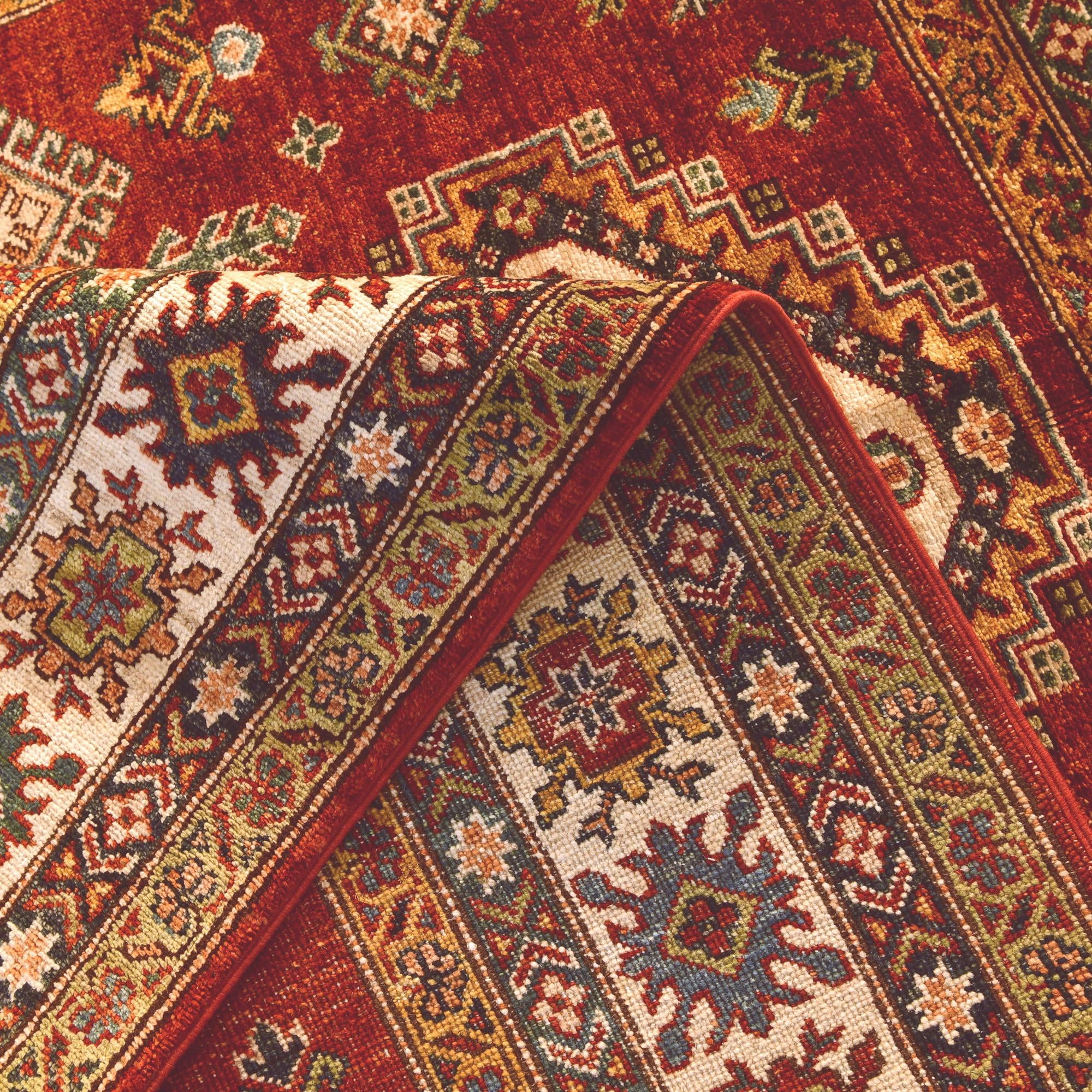 5' 1 x 7' 1 Hand Knotted Kazak Rug