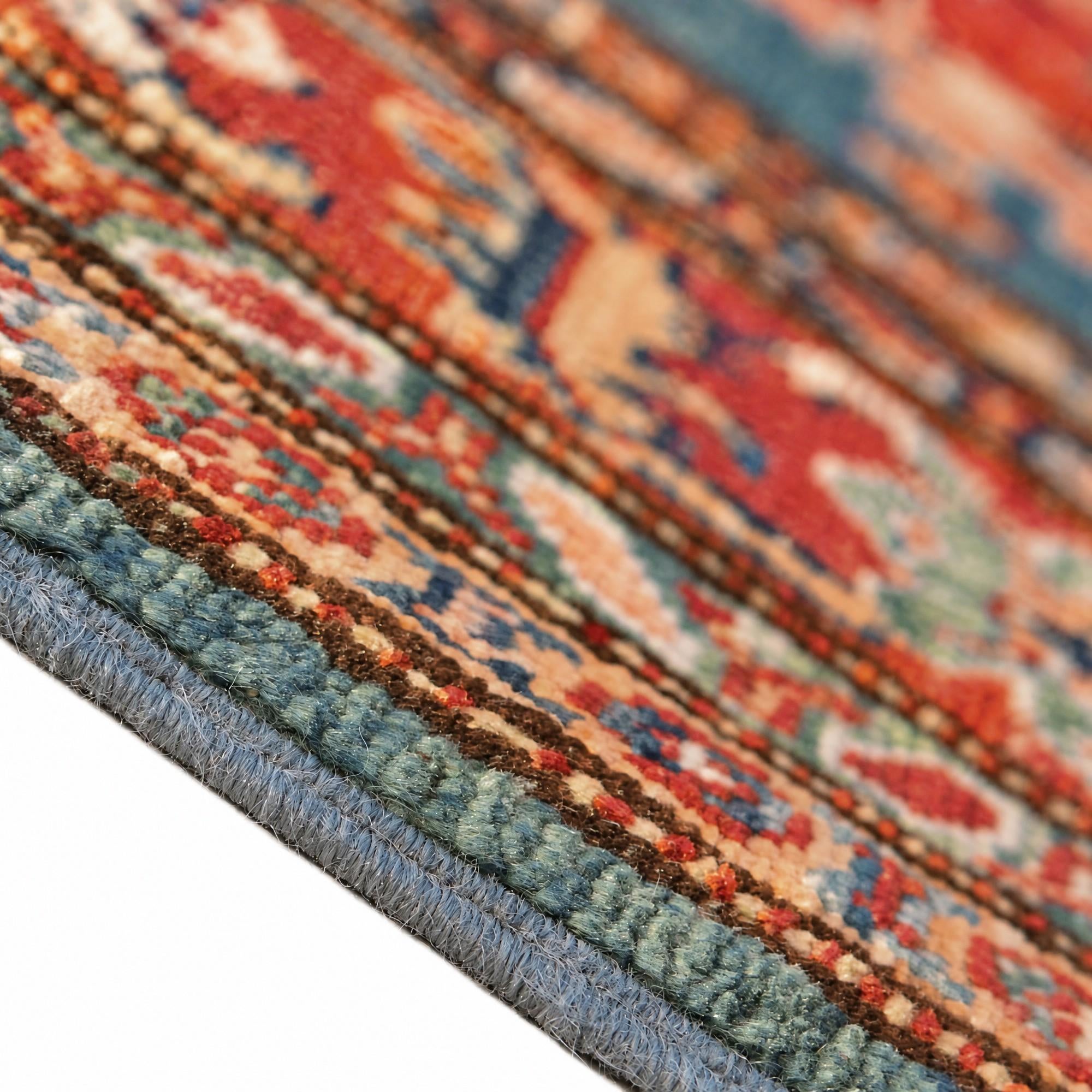 115cm x 170cm Hand Knotted Kazak Rug