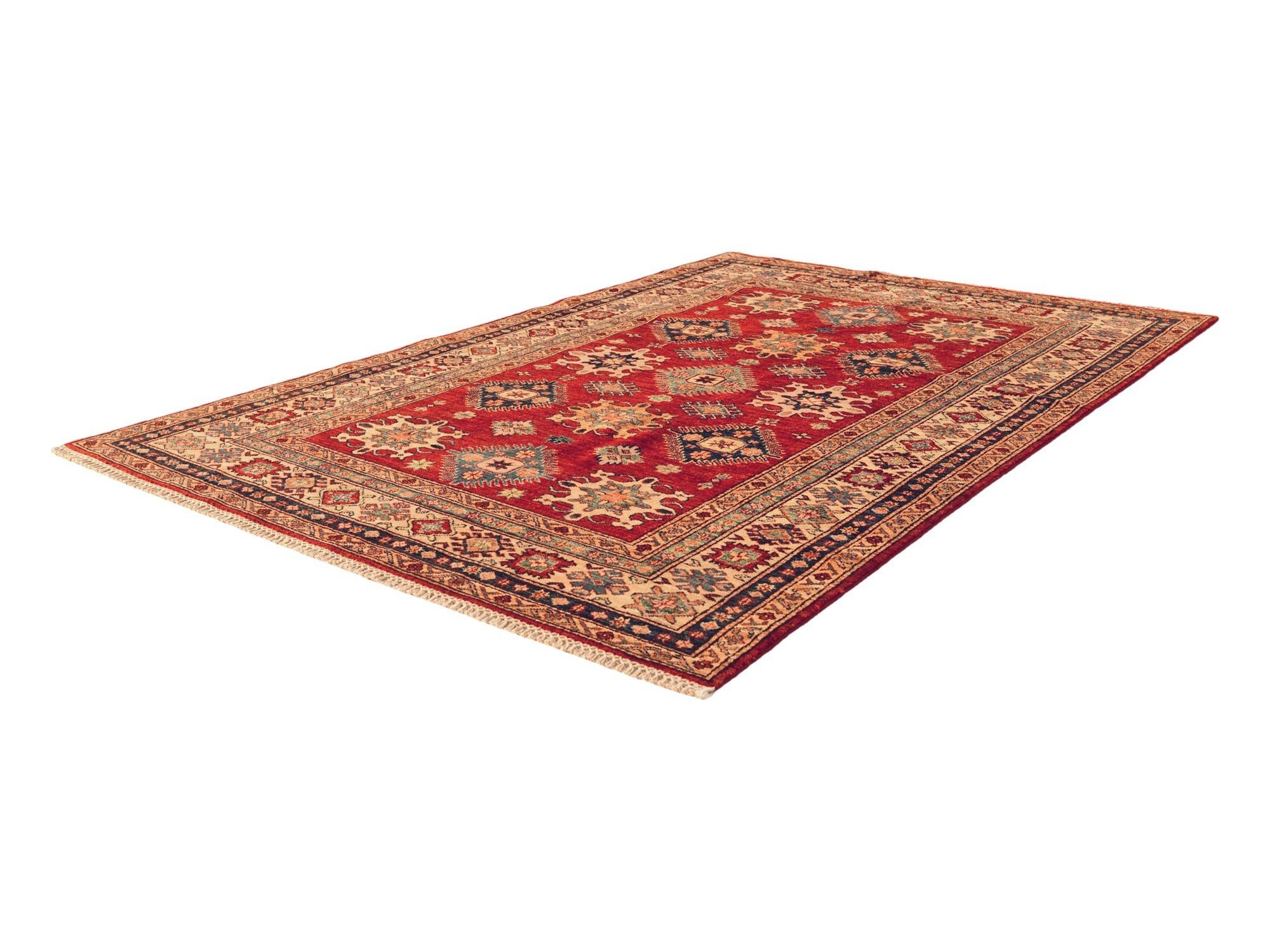 5' 1 x 7' 2 Hand Knotted Kazak Rug