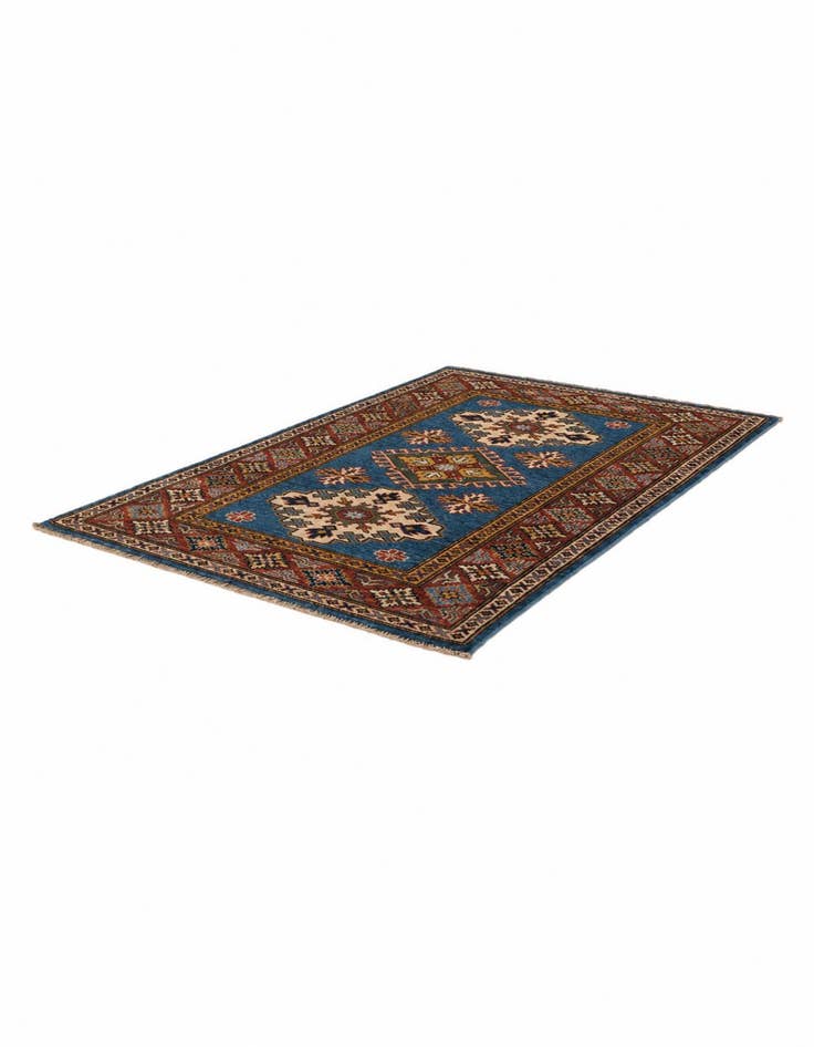 Detail image of 2' 8 x 4' Hand Knotted Kazak Rug